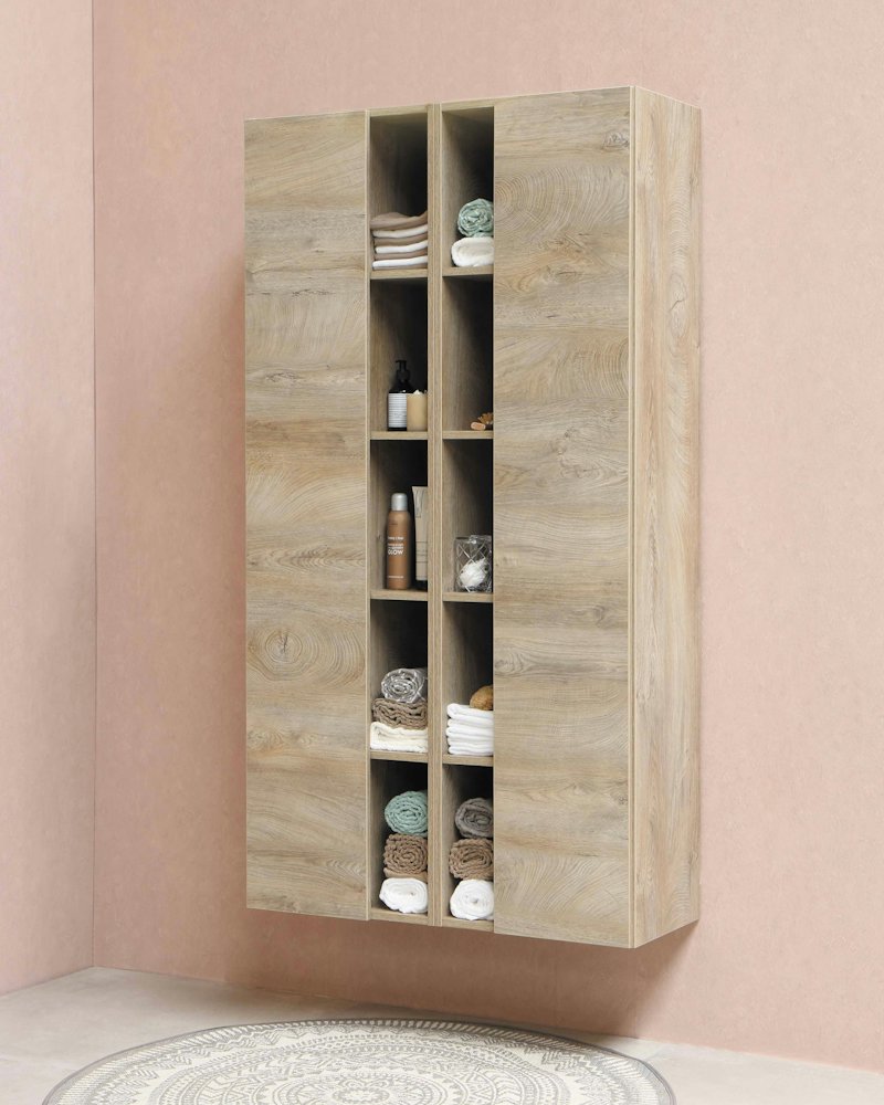 Étagère murale en bois